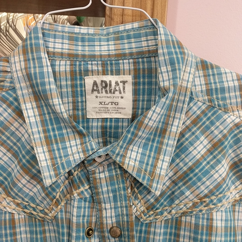 Ariat Retro Western Shirt Size XL
